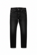 Black Tapered Jeans