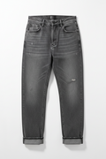 Skinny Half Gray Jeans