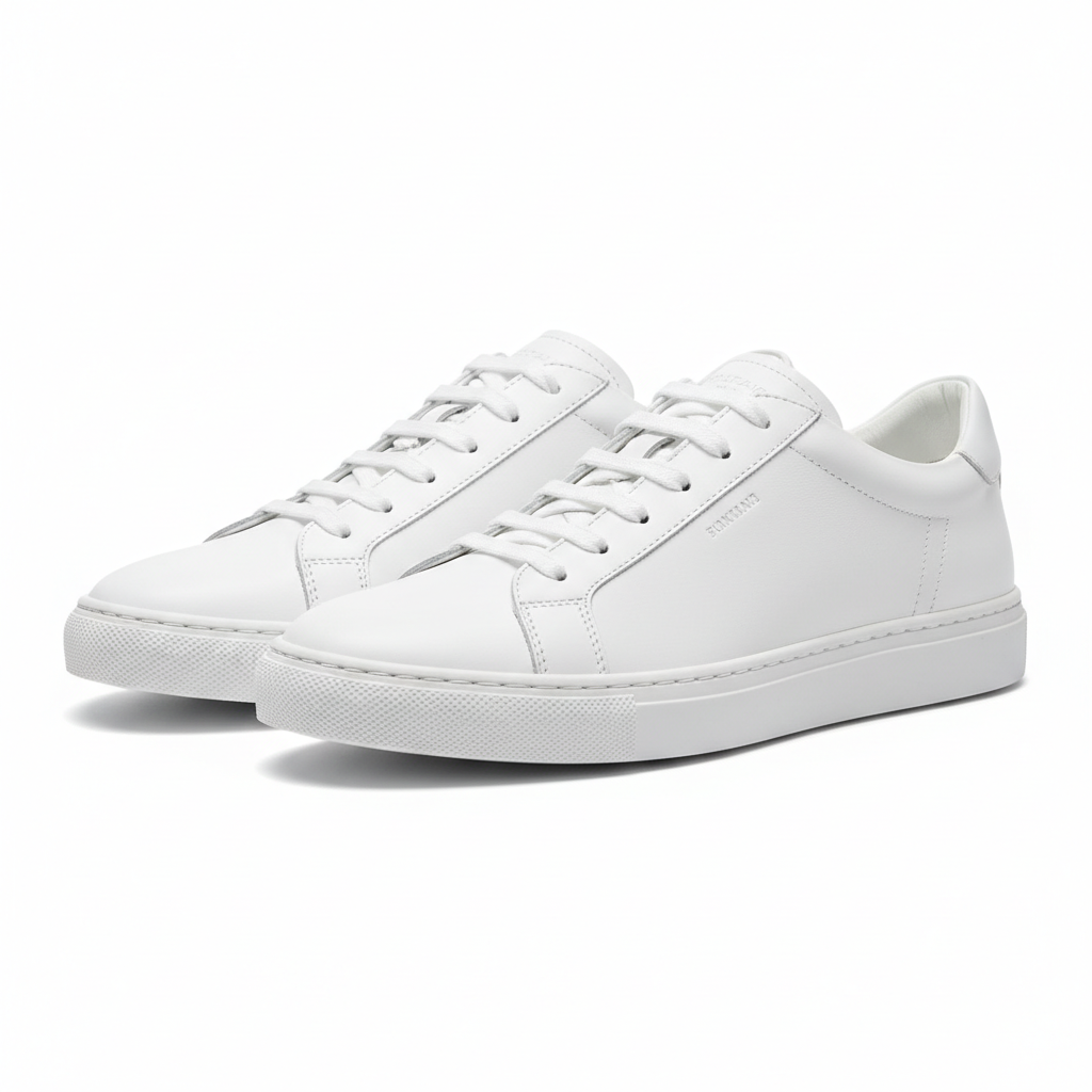 Vertex Premium White Low-Top Sneaker product photo
