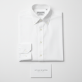 Vertex Oxford Classic White Shirt flat lay