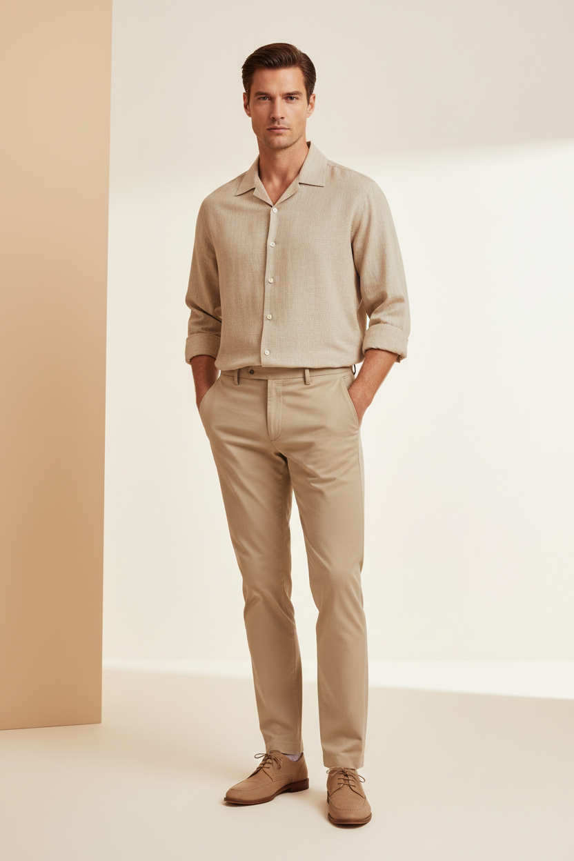Shirt & Pant Pack – Beige Edition