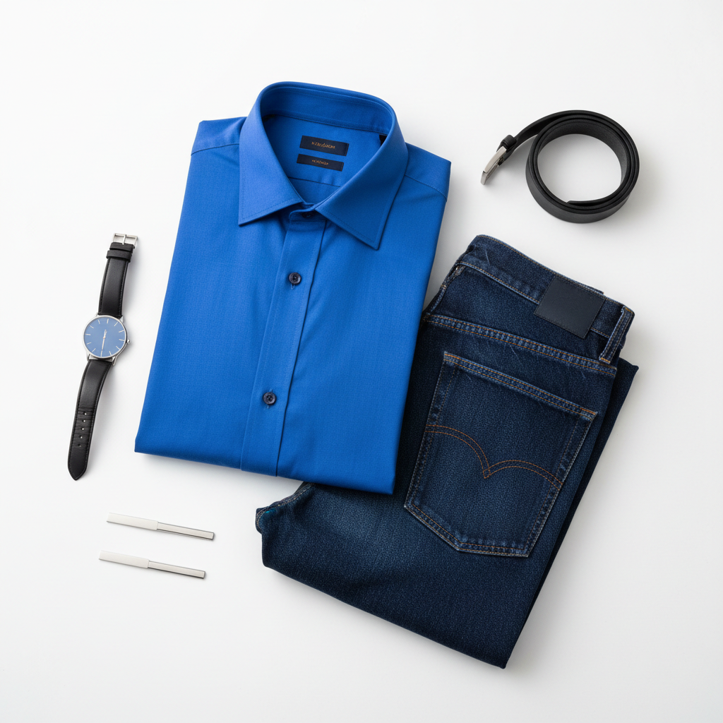 Shirt & Pant Pack – Blue