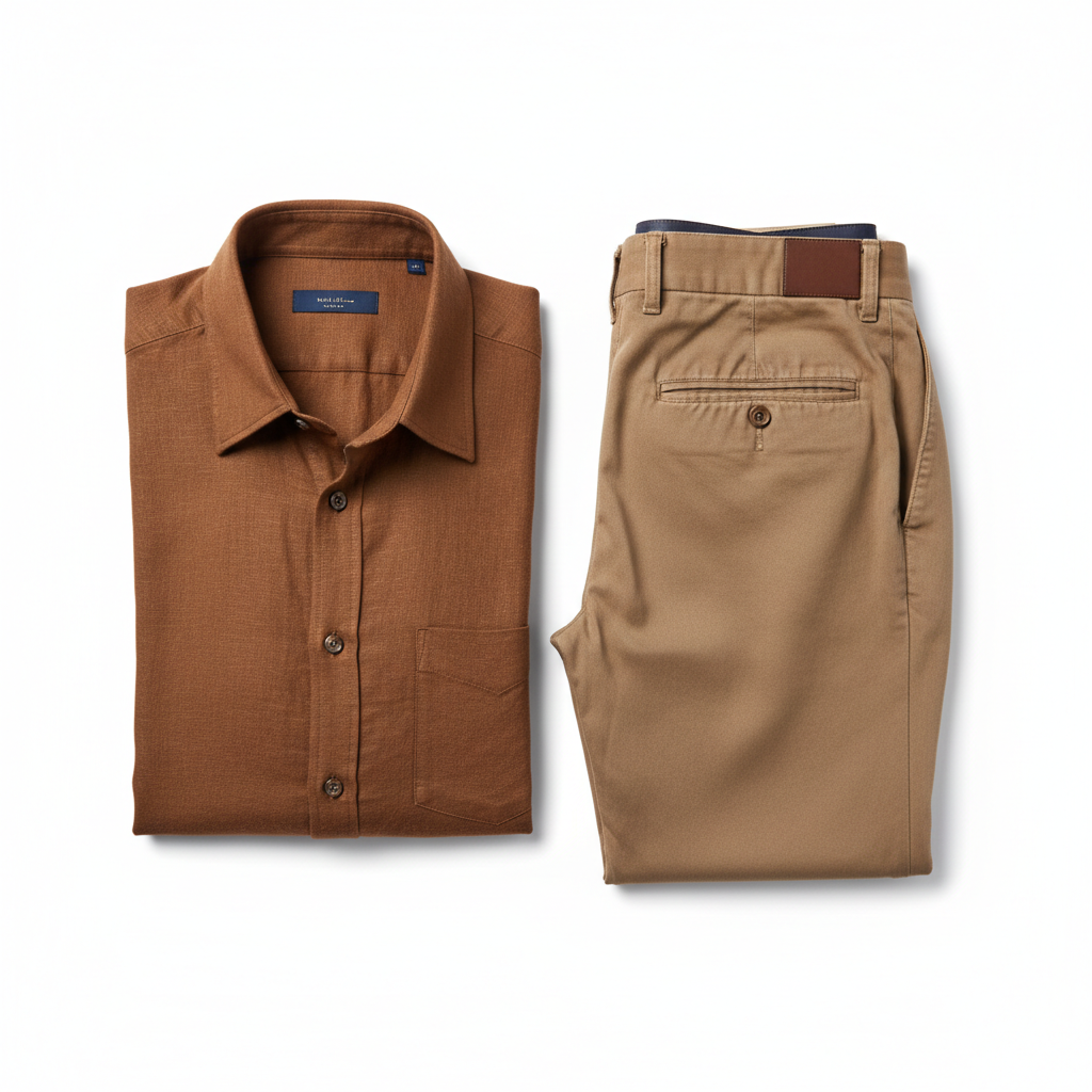 Shirt & Pant Pack – Brown