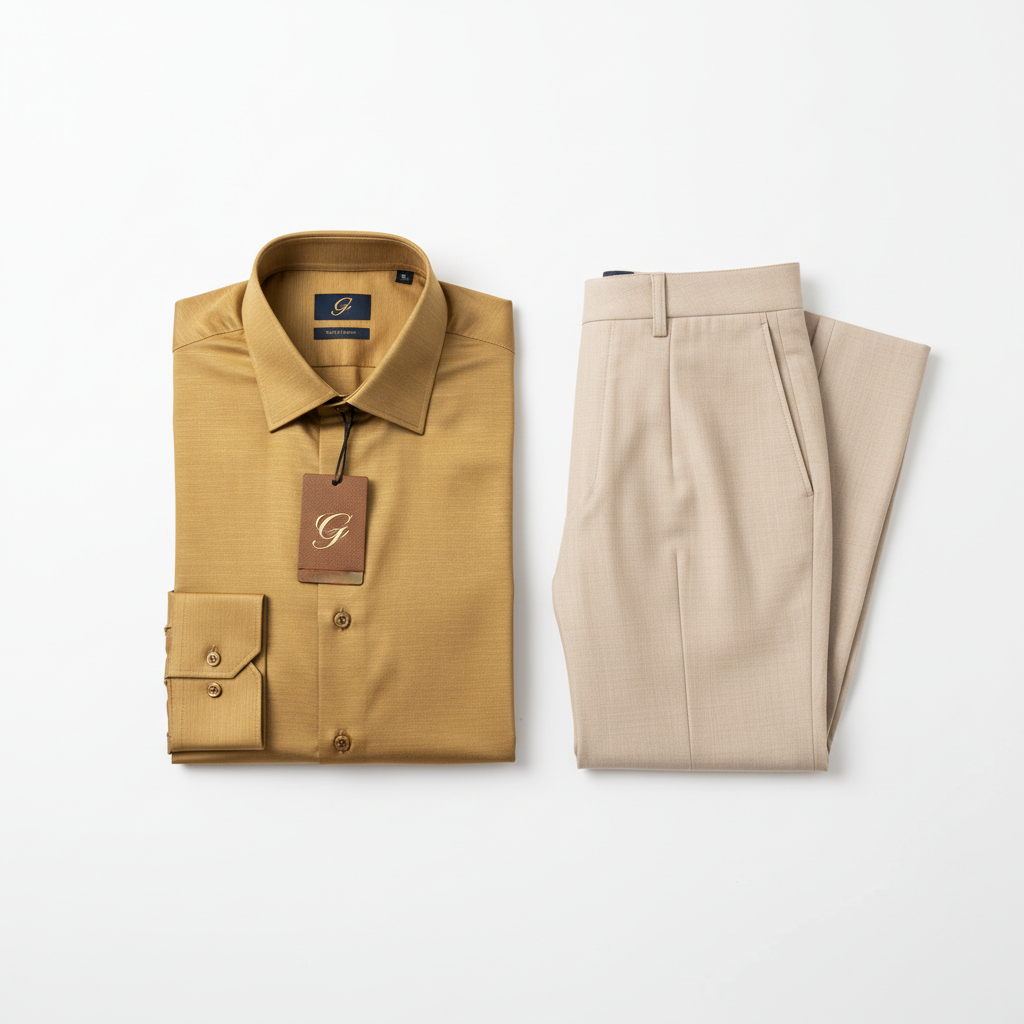 Shirt & Pant Pack – Gold