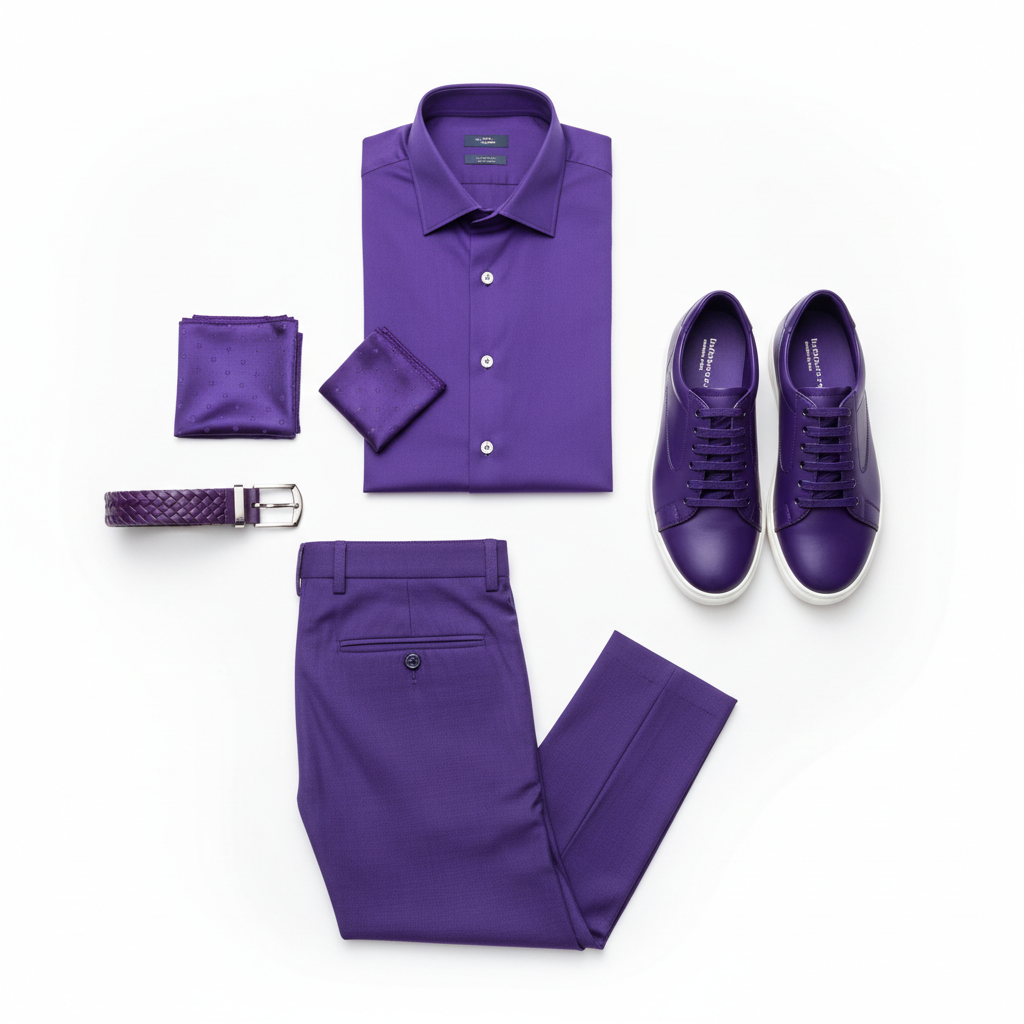 Shirt, Pant & Shoes Pack – Royal Purple