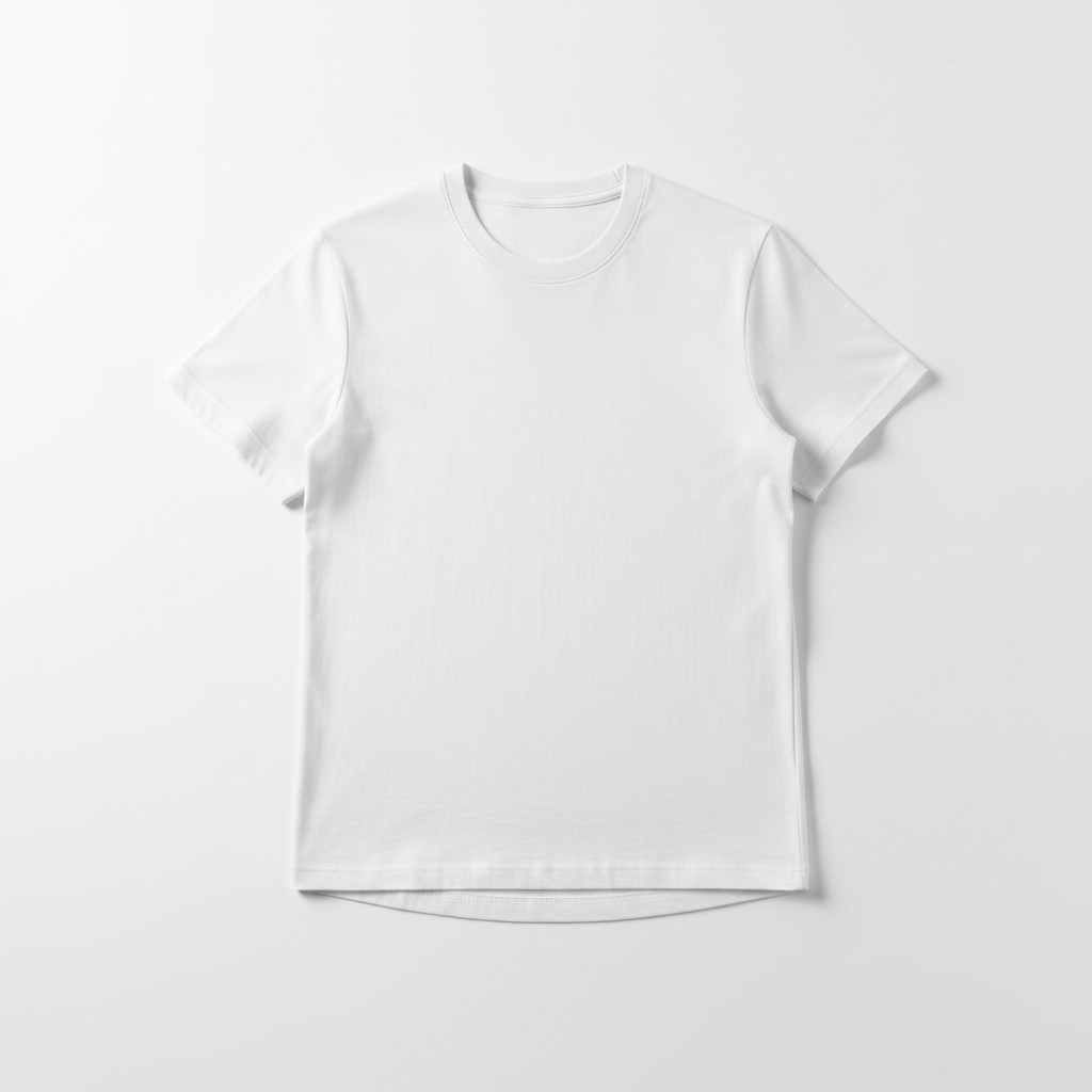 White Essential Tee